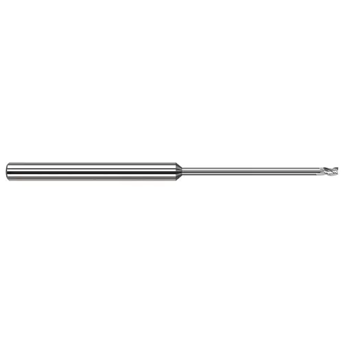 Square End Mill: 3/16" Dia, 9/32" LOC, 3 Flutes, Solid Carbide Square End Mill: 3/16" Dia, 9/32" LOC, 3 Flutes, Solid Carbide