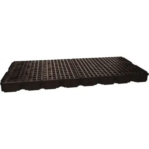 Spill Pallet;Spill Platform: 8 Drum, 121 gal, 10,000 lb, Polyethylene