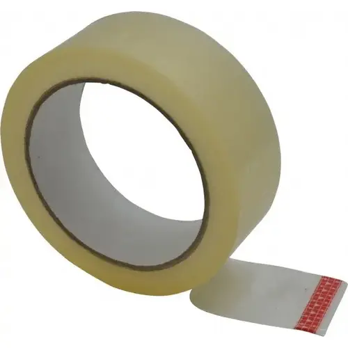 Packing Tape: 1-1/2" Wide, Clear, Acrylic Adhesive