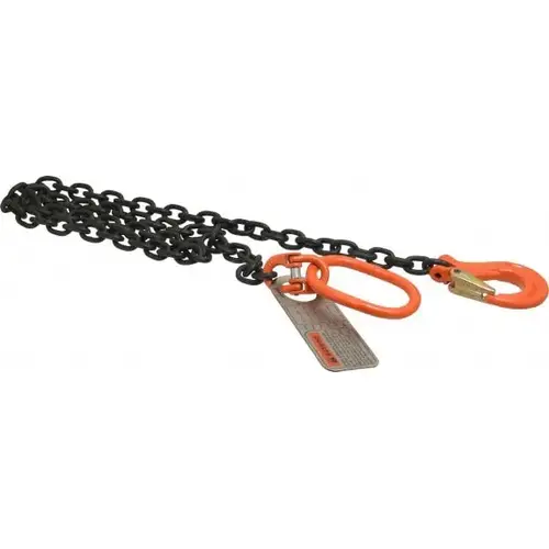 Chain Sling: 5 ft Long, Steel Chain Sling: 5 ft Long, Steel
