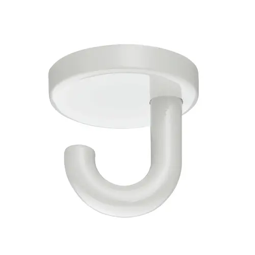 Single Coat Hook, HEWI, Polyamide, Ceiling Mounting 40 mm 26 mm 8.5 mm 40 mm Wide range of colors, Pure White; Height 40 mm; diameter 40 mm Pure white, glossy Single Coat Hook, HEWI, Polyamide, Ceiling Mounting 40 mm 26 mm 8.5 mm 40 mm Wide range of colors, Pure White; Height 40 mm; diameter 40 mm Pure white, glossy