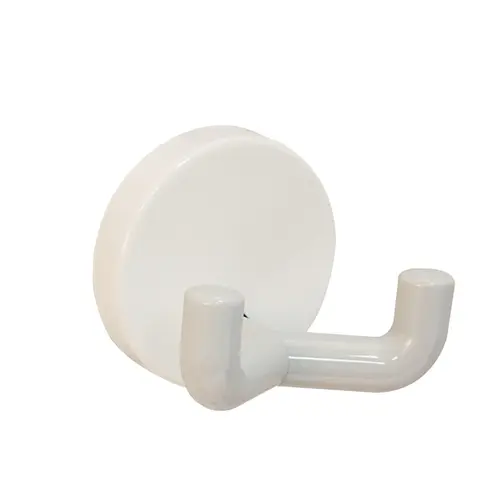 Double Coat Hook, HEWI, Polyamide, 50 x 43.5 mm Light gray Light gray Double Coat Hook, HEWI, Polyamide, 50 x 43.5 mm Light gray Light gray