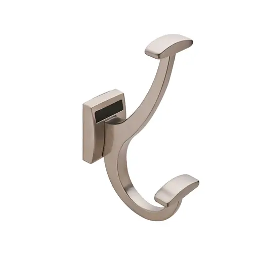 Coat Hook, TAG Synergy Elite Collection 4 1/2" Compact Coat Hook 2 3/4" (1 1/16 x 2 3/4") Matt nickel Coat Hook, TAG Synergy Elite Collection 4 1/2" Compact Coat Hook 2 3/4" (1 1/16 x 2 3/4") Matt nickel