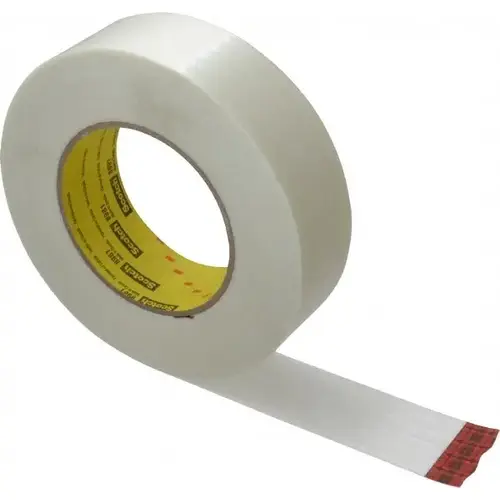 Packing Tape: 1-1/2" Wide, Clear, Rubber Adhesive Packing Tape: 1-1/2" Wide, Clear, Rubber Adhesive