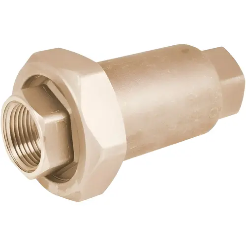 1 Thread, 150 psi WOG Rating, Brass Dual Check Backflow Preventer Valve 1 Thread, 150 psi WOG Rating, Brass Dual Check Backflow Preventer Valve