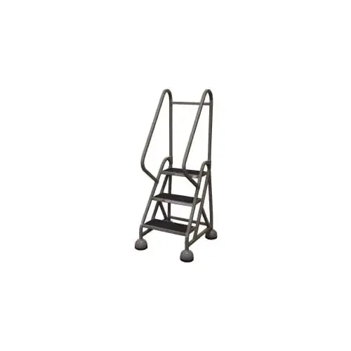 Steel Rolling Ladder: 3 Step