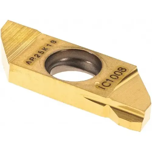Grooving Insert: SCIR22 IC1008, Solid Carbide TiAlN Grooving Insert: SCIR22 IC1008, Solid Carbide TiAlN