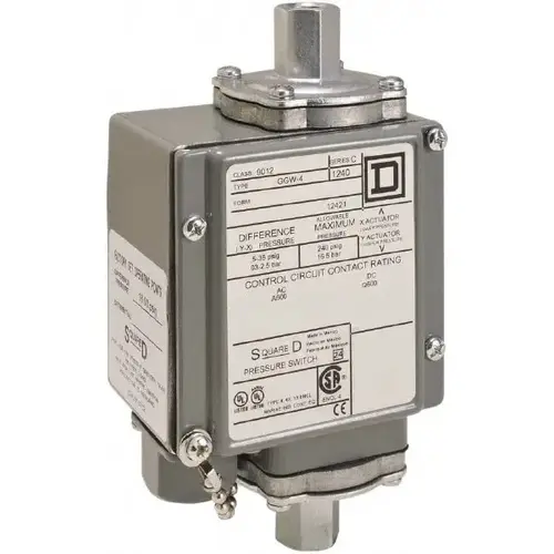 4, 13 and 4X NEMA Rated, SPDT-DB, 175 psig, Electromechanical Pressure and Level Switch