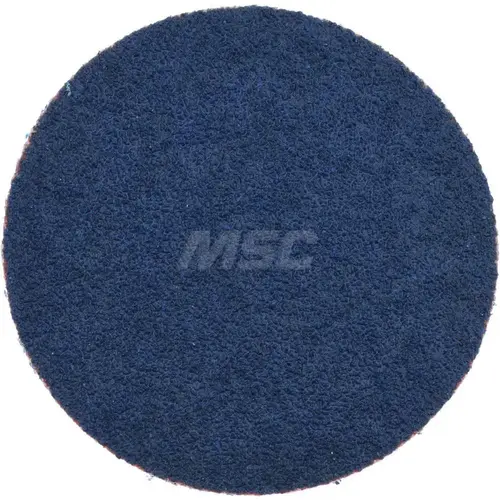 Quick-Change Disc: 3" Disc Dia, 60 Grit, Zirconia Alumina, Coated - pack of 50