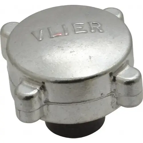 Vlier Aluminum Thumb Screw :2" Head Dia, 13/16" Head Height