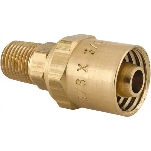 1/4 NPTF, Reusable Hose Male Fitting 1/4 NPTF, Reusable Hose Male Fitting
