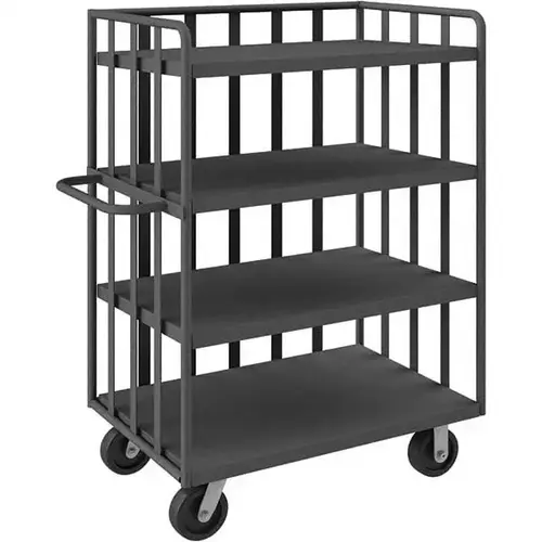 Open Portable Shelf Truck :60" Wide, 61" High