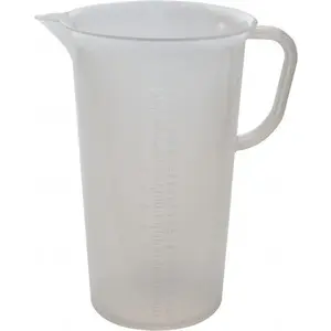 Bel-Art F28993-0000 3,000 ml Polypropylene Graduated Pitcher
