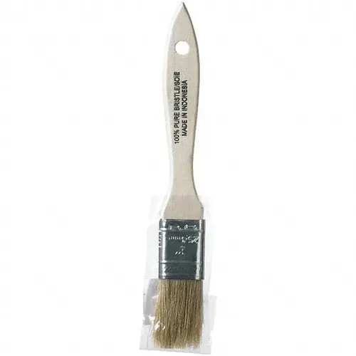 Paint Brush: 1" Wide, White China, Natural Bristle Paint Brush: 1" Wide, White China, Natural Bristle