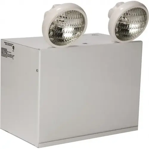 2 Head Anti-Corrosive & Impact Resistant Halogen Emergency Lighting Unit