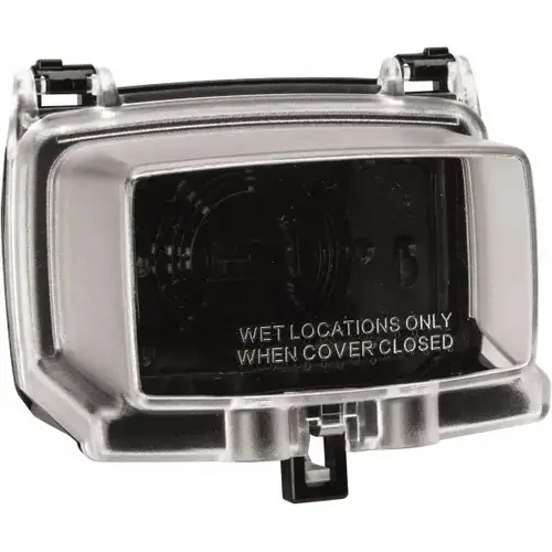Weather Proof Receptacle Electrical Box Cover: Polycarbonate Weather Proof Receptacle Electrical Box Cover: Polycarbonate