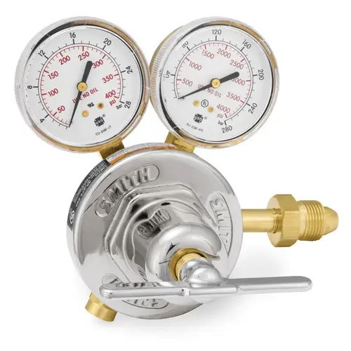 510 CGA Inlet Connection, B Fitting, 50 Max psi, LP Gas Welding Regulator