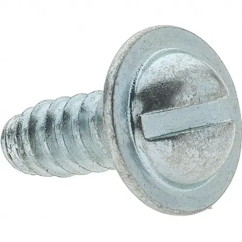Sheet Metal Screw: #14, Slotted Round Washer Head, Slotted Sheet Metal Screw: #14, Slotted Round Washer Head, Slotted