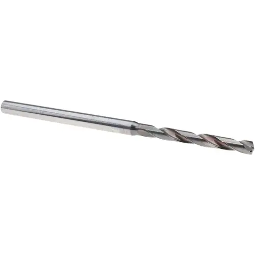 Jobber Drill: 4.30 mm Dia, 140 deg Point, Solid Carbide EgiAs