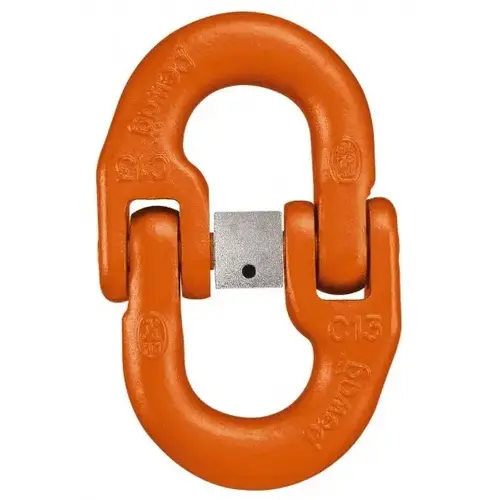 G80 Grade Dacromet Alloy Steel Non-Removable Coupling Link G80 Grade Dacromet Alloy Steel Non-Removable Coupling Link