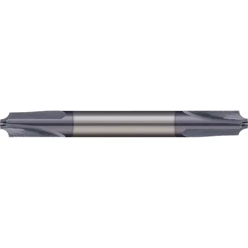 Corner Rounding End Mill: 0.08 mm Radius, 1/4" Dia, 3 Flutes, Solid Carbide AlTiN Corner Rounding End Mill: 0.08 mm Radius, 1/4" Dia, 3 Flutes, Solid Carbide AlTiN