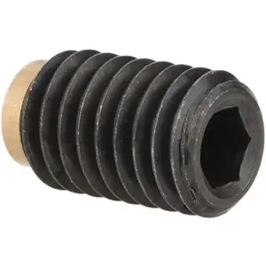 J.W. Winco 913.3-M8-12-MS Set Screw: M8 x 1.25 x 12 mm, Soft Tip Point, Steel, Grade 5.8