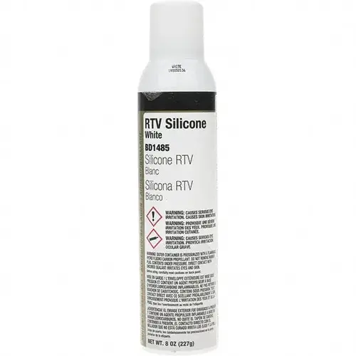 Sealant: 8 oz White, RTV Silicone Sealant: 8 oz White, RTV Silicone