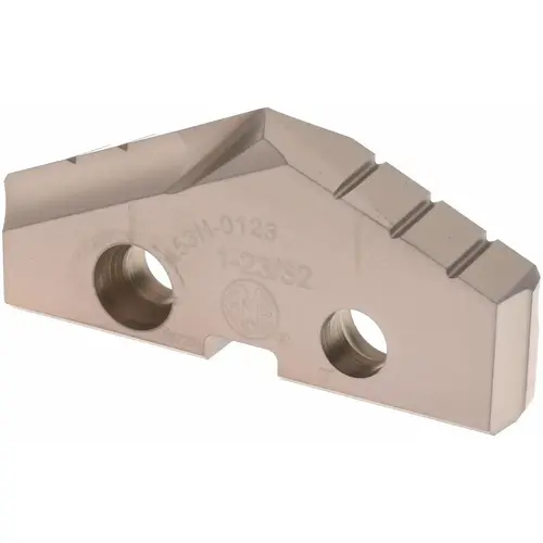 Spade Drill Insert: 1-23/32" Dia, Seat Size 3, Cobalt, 132 deg Point AM200 Spade Drill Insert: 1-23/32" Dia, Seat Size 3, Cobalt, 132 deg Point AM200