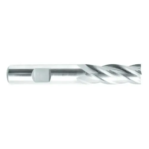 Square End Mill: 3/4 inch Dia, 6 inch LOC, 3/4 inch Shank Dia, 8-1/4 inch OAL, 4 Flutes, Cobalt Square End Mill: 3/4 inch Dia, 6 inch LOC, 3/4 inch Shank Dia, 8-1/4 inch OAL, 4 Flutes, Cobalt
