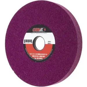 CGW ABRASIVES 59011 Surface Grinding Wheel: 8" Dia, 1" Thick, 1-1/4" Hole, 60 Grit, J Hardness