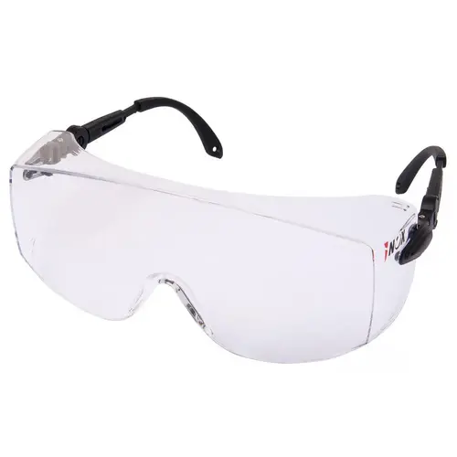 Safety Glass: Anti-Fog & Scratch-Resistant, Polycarbonate, Clear Lenses