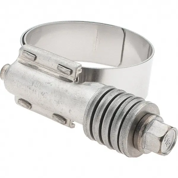 MSC Worm Gear Clamp: SAE 28 1 to 1-3/4 Dia Stainless Steel Band - pack of 10 CT 175 L SS BW-XCP10