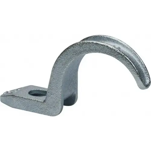 2" Pipe, Steel, Hot Dipped Galvanized" Pipe or Conduit Strap 2" Pipe, Steel, Hot Dipped Galvanized" Pipe or Conduit Strap