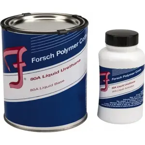 Forsch Polymer Corp URS 5180-1 LB Castable Rubber: 1 lb Kit, Tan, Polyurethane