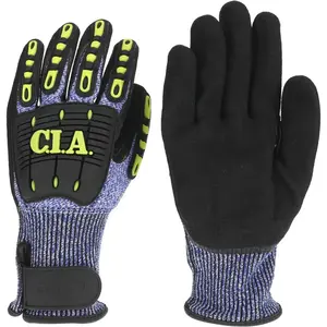 Global Glove CIA617V-10(XL) Cut-Resistant Gloves: Size X-Large, ANSI Cut A5, ANSI Puncture 4, Nitrile, Series CIA617V
