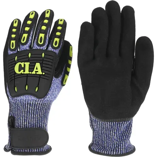 Cut-Resistant Gloves: Size X-Large, ANSI Cut A5, ANSI Puncture 4, Nitrile, Series CIA617V Cut-Resistant Gloves: Size X-Large, ANSI Cut A5, ANSI Puncture 4, Nitrile, Series CIA617V