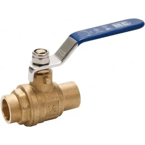 Full Port Manual Ball Valve: 1/2" Pipe, Full Port Full Port Manual Ball Valve: 1/2" Pipe, Full Port