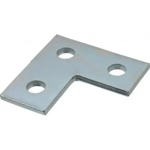 Strut Channel Flat Corner Fitting: Use with Cooper B-Line - Channel/Strut (All Sizes Except B62 & B72), 1/2" Bolt Strut Channel Flat Corner Fitting: Use with Cooper B-Line - Channel/Strut (All Sizes Except B62 & B72), 1/2" Bolt