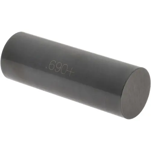 Class ZZ Plus Plug Gage: 0.69" Dia Black Oxide Class ZZ Plus Plug Gage: 0.69" Dia Black Oxide