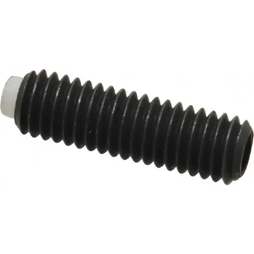 Set Screw: M6 x 1.00 x 20 mm, Soft Tip Point, Steel, Grade 5.8 Set Screw: M6 x 1.00 x 20 mm, Soft Tip Point, Steel, Grade 5.8