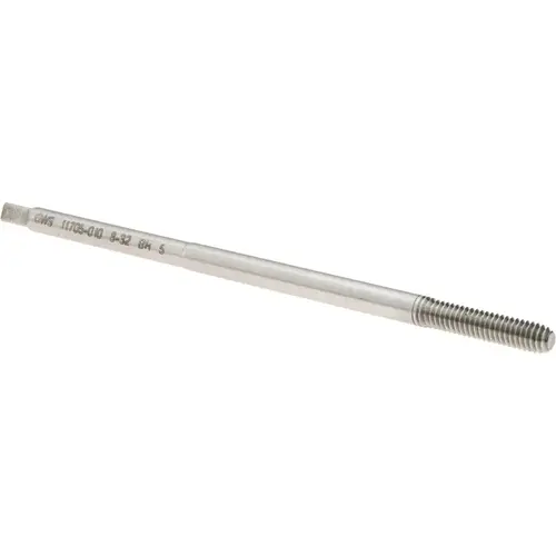 Extension Tap: 8-32, H5, Bright/Uncoated, High Speed Steel, Thread Forming Extension Tap: 8-32, H5, Bright/Uncoated, High Speed Steel, Thread Forming