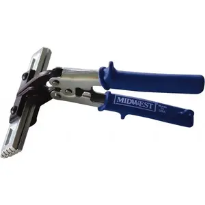 Midwest Snips MW-SO36 10" OAL Offset Hand Seamer for HVAC