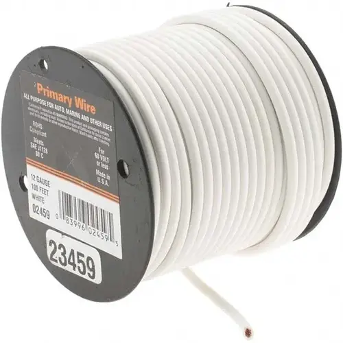 12 AWG Automotive Plastic Insulated, Single Conductor Wire