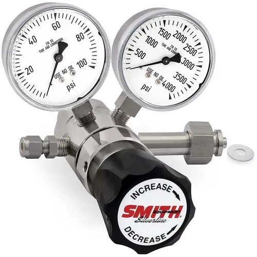 660 CGA Inlet Connection, 100 Max psi, Corrosive Service Gases Welding Regulator