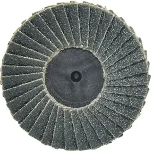 Garryson G47043 Flap Disc: 80 Grit, Zirconia Alumina, Type 27