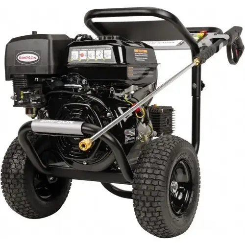 Pressure Washer: 4,400 psi, 4 GPM, Gas, Cold Water