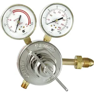 Miller/Smith 40-15-510 510 CGA Inlet Connection, B L/H Fitting, 15 Max psi, Acetylene Welding Regulator
