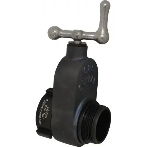 Gate Valve: Gate, 2-1/2" Pipe, NST, Aluminum