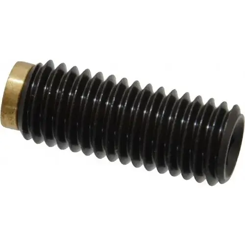 Set Screw: M10 x 1.50 x 25 mm, Soft Tip Point, Steel, Grade 5.8