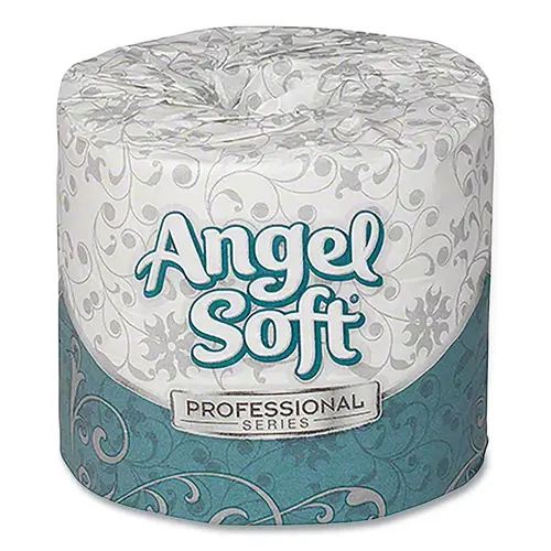 Professional Series  2-Ply Bath Tissue, 4 in L x 4 in W per Sheet